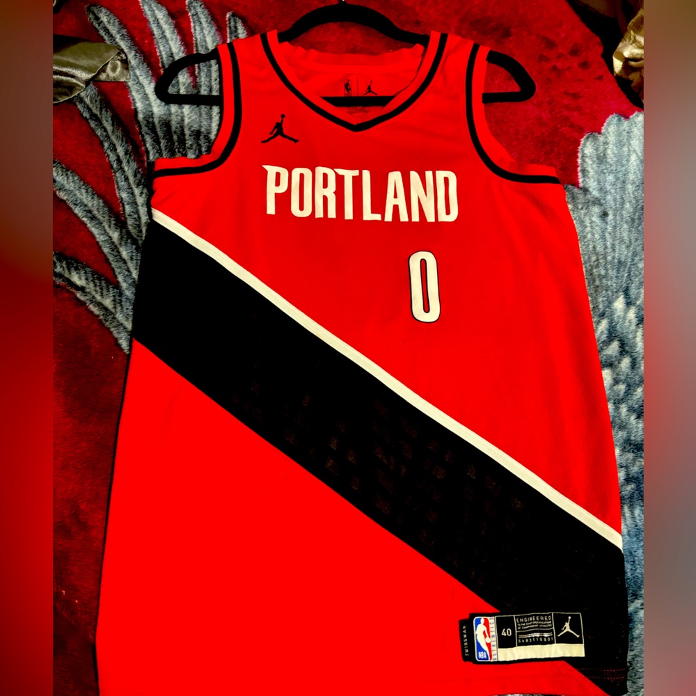 Damien Lillard Portland Trailblazers jersey